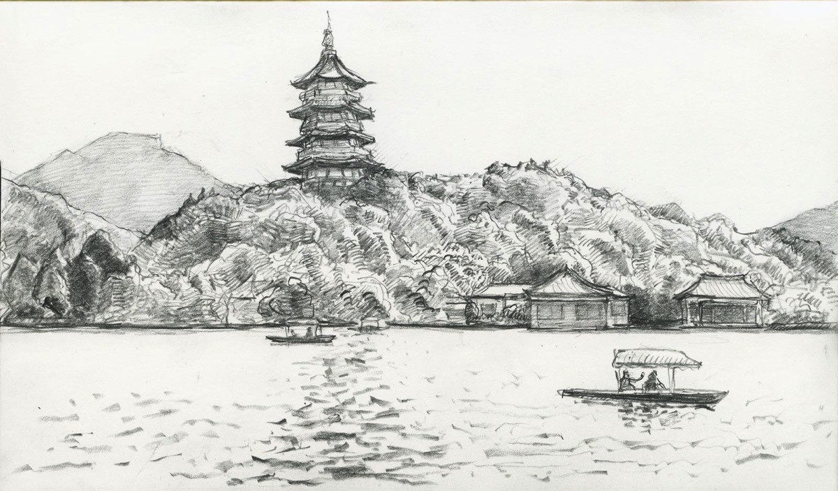 Рисунок Ханчжоу